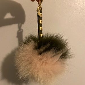 *NEW* Michael Kors Pom Pom key chain